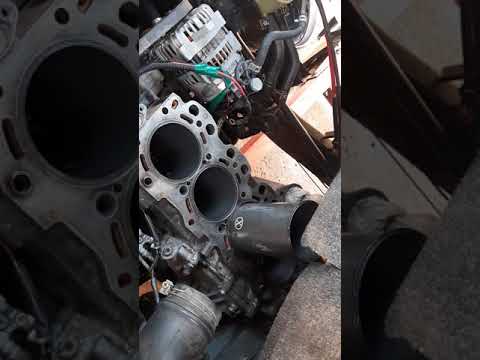 تجفيت محرك ديزل كيا بنكو 2700 ومحرك 3000 جزء 1