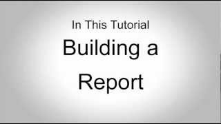 II. Building a Report - Salesforce.com Training - Administration