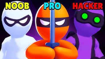 NOOB vs PRO vs HACKER | Stealth Master | Gameplay (Android/iOS)