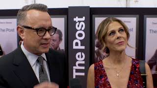 The Post World Washington World Premiere - Itw Tom Hanks (official video)