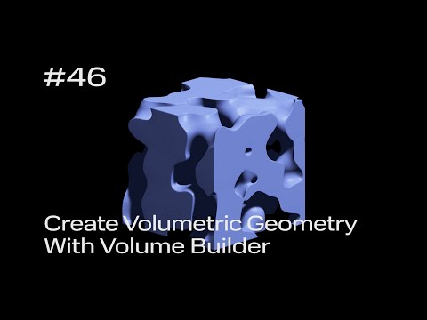 Cinema 4D Quick Tip #46 - Create Volumetric Geometry with Volume Builder (Project File on Patreon)