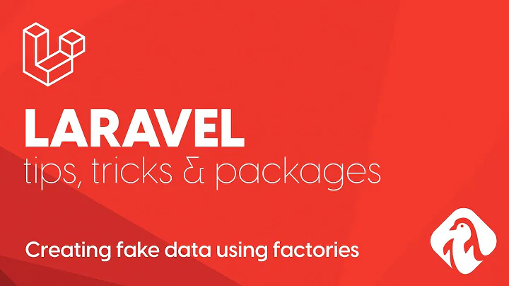 Creating fake data in Laravel using factories and faker - Laravel tips, tricks and packages