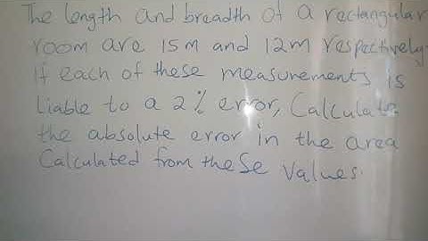 Approximation and Errors