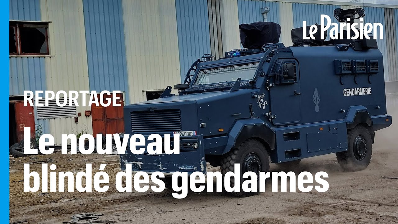 Lance-grenades, 14,5 tonnes, 300 CV... à bord du Centaure, nouveau véhicule blindé de la gendarmerie