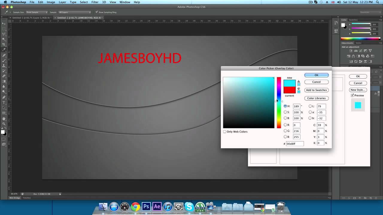 Photoshop CS6 - Indent Effect Tutorial - YouTube