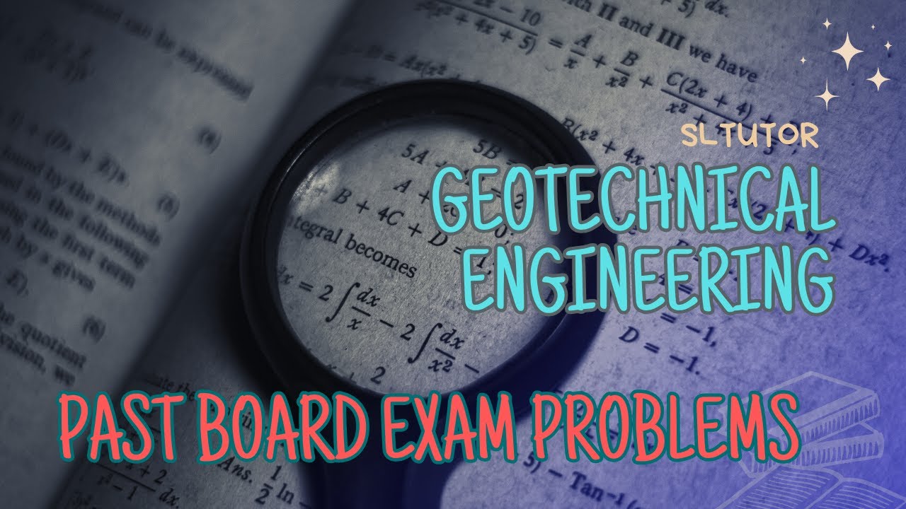 GEOTECHNICAL ENGINEERING PAST BOARD EXAM PROBLEMS (MOHR CIRCLE)