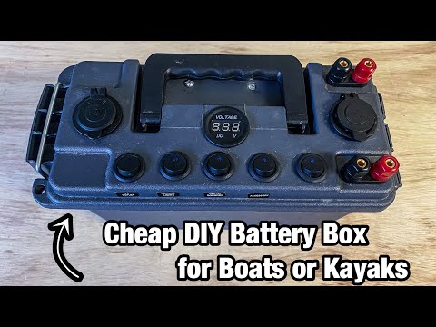 DIY Kayak Battery Box - Marine Electronics - Bass Fishing Forums