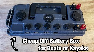 DIY Kayak Battery Box - Marine Electronics - Bass Fishing Forums