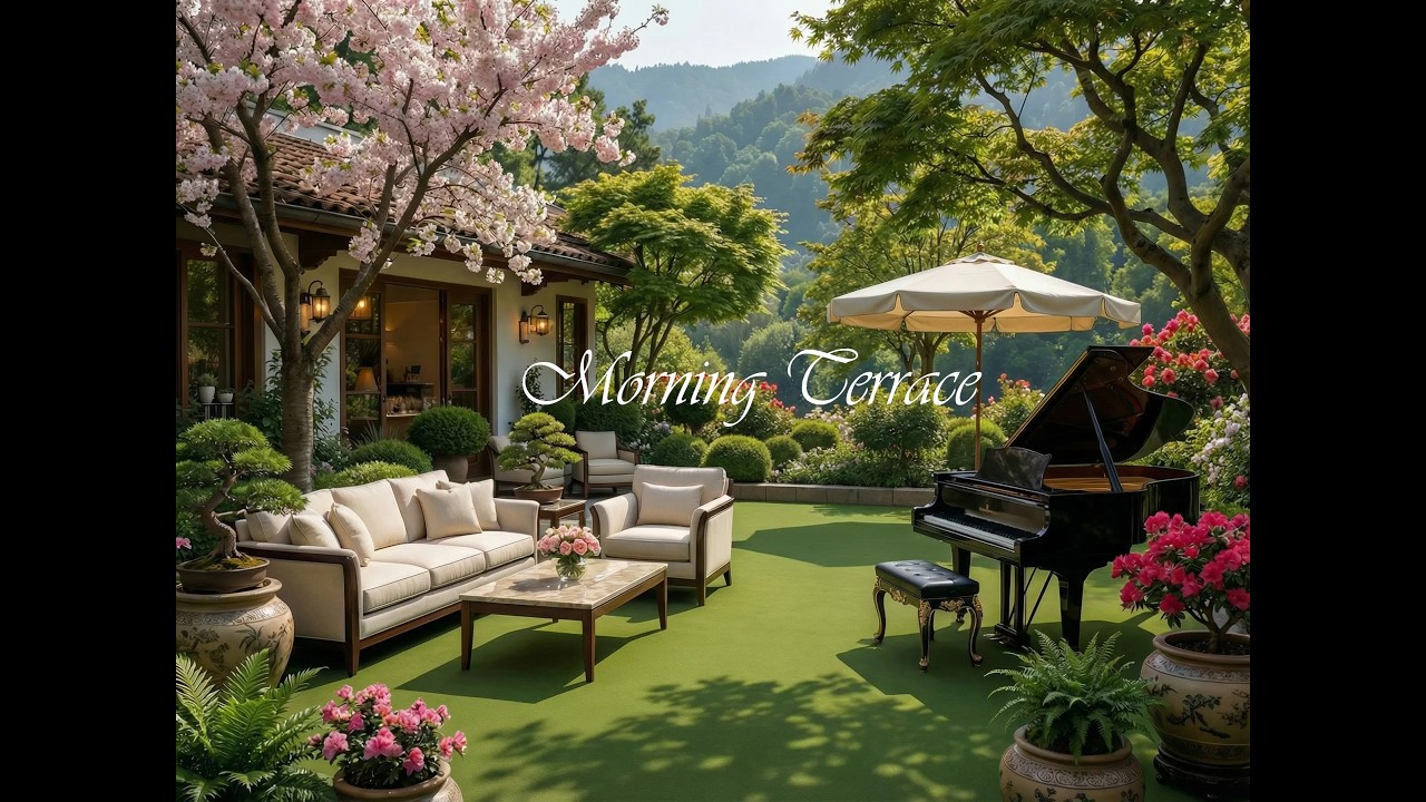 Morning Garden Jazz ☕ Focus & Relax ☀️ Jazz Relaxing Music