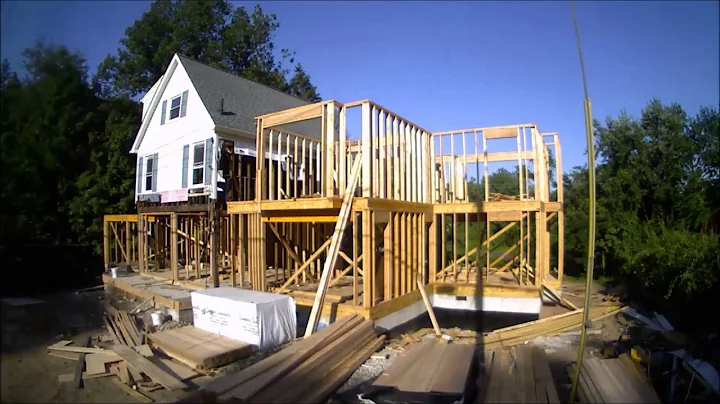 Custom Home Construction - Time Lapse of Home Addition onto Existing Structure