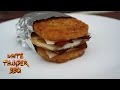 Hashbrown breakfast sandwich  white thunder bbq