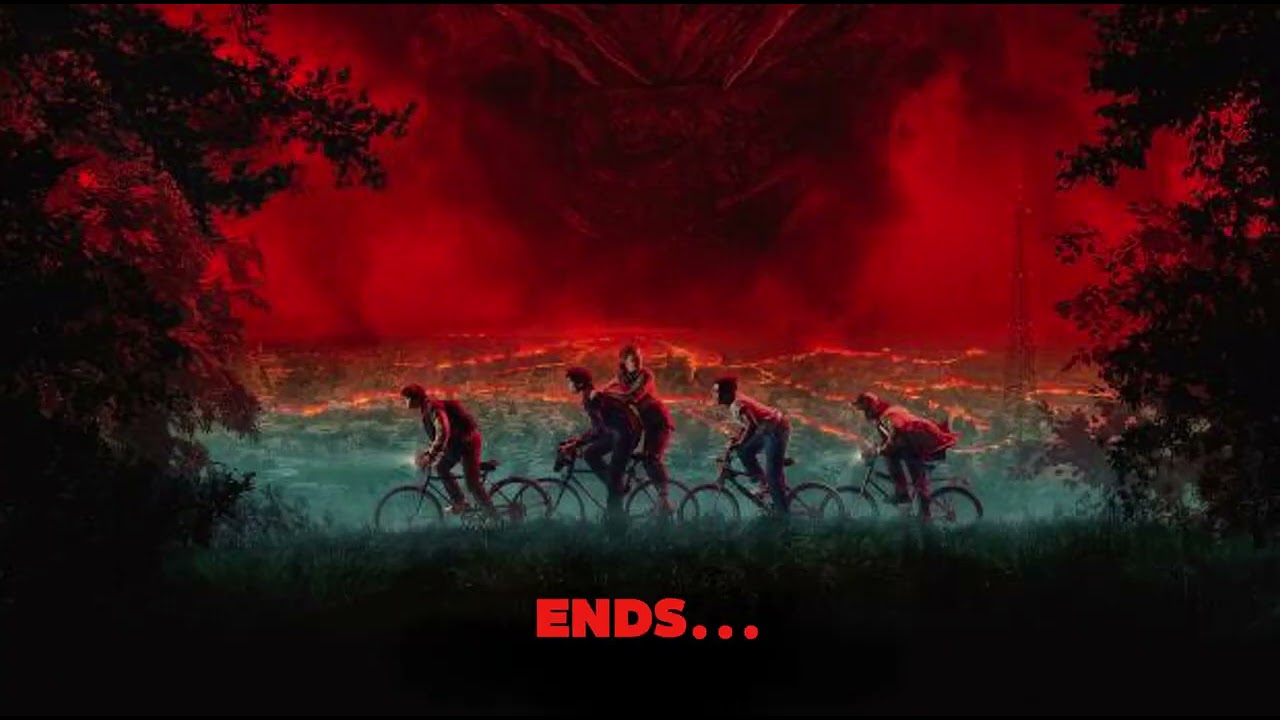 Until the Nightmare Ends | Epic 80s Synthwave • Stranger Things Inspired Lyric Video