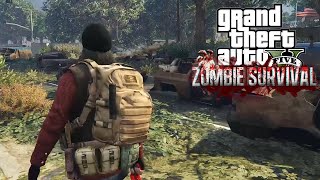 GTA 5 Zombie Apocalypse Survival Mod (Part 1) screenshot 4