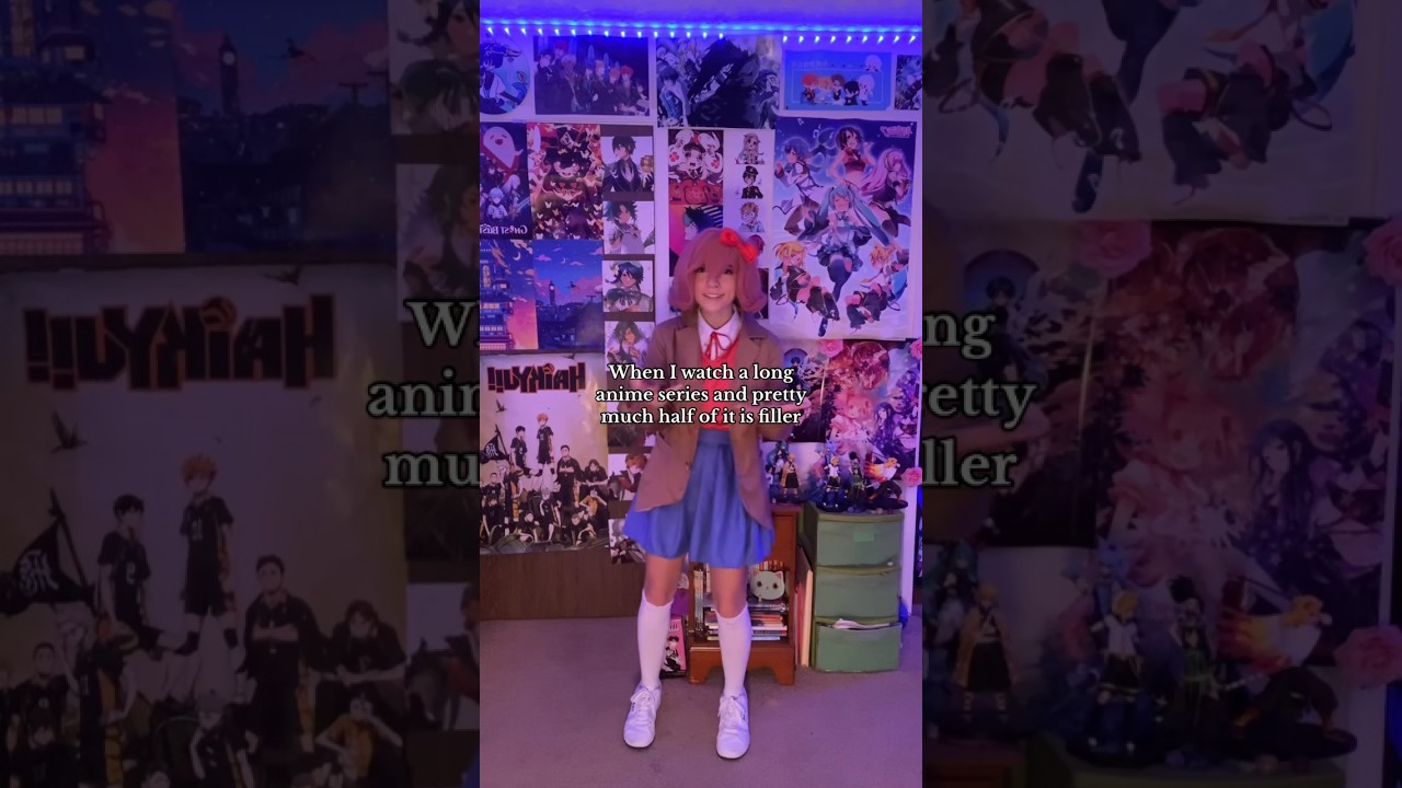 I had to teach myself that it’s okay to skip filler episodes LOL #sayoricosplay #ddlccosplay #ddlc