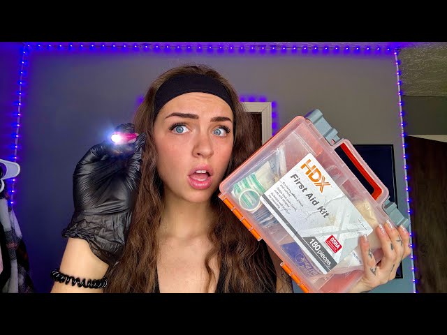 ASMR-YOU GOT HURT