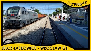 [CABVIEW] Jelcz-Laskowice ➡️ Wrocław Swojczyce ➡️ Wrocław Główny // 4K 30fps, prędkość