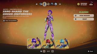 How to Unlock Zero Shard the order (Reforged) Skin in Fortnite | Battle Pass Bonus Rewards Page 2