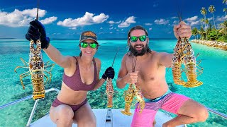 Catching Lobster in the Florida Keys: Catch, Clean, and Cook by Cody & Kellie 41,324 views 1 month ago 27 minutes