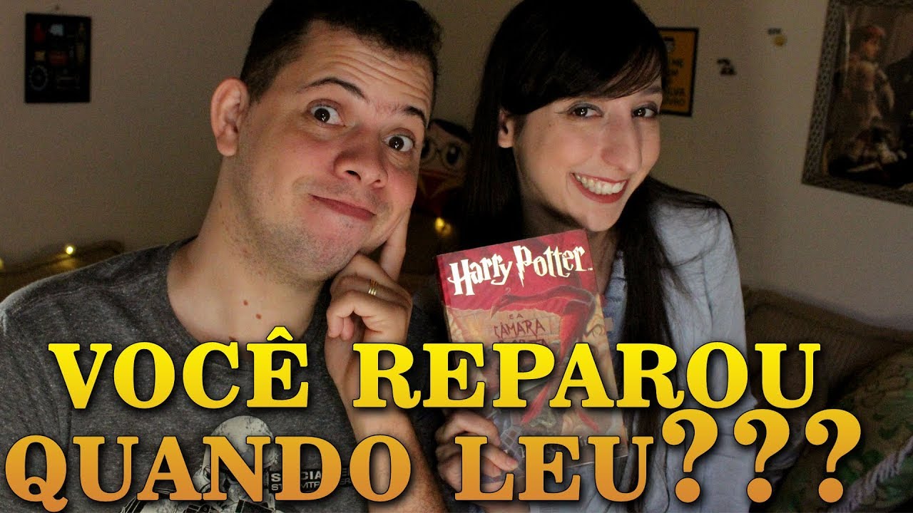 COMENTANDO DETALHES DE HARRY POTTER E A CÂMARA SECRETA ⚡👓 | Alegria Literária video to gif