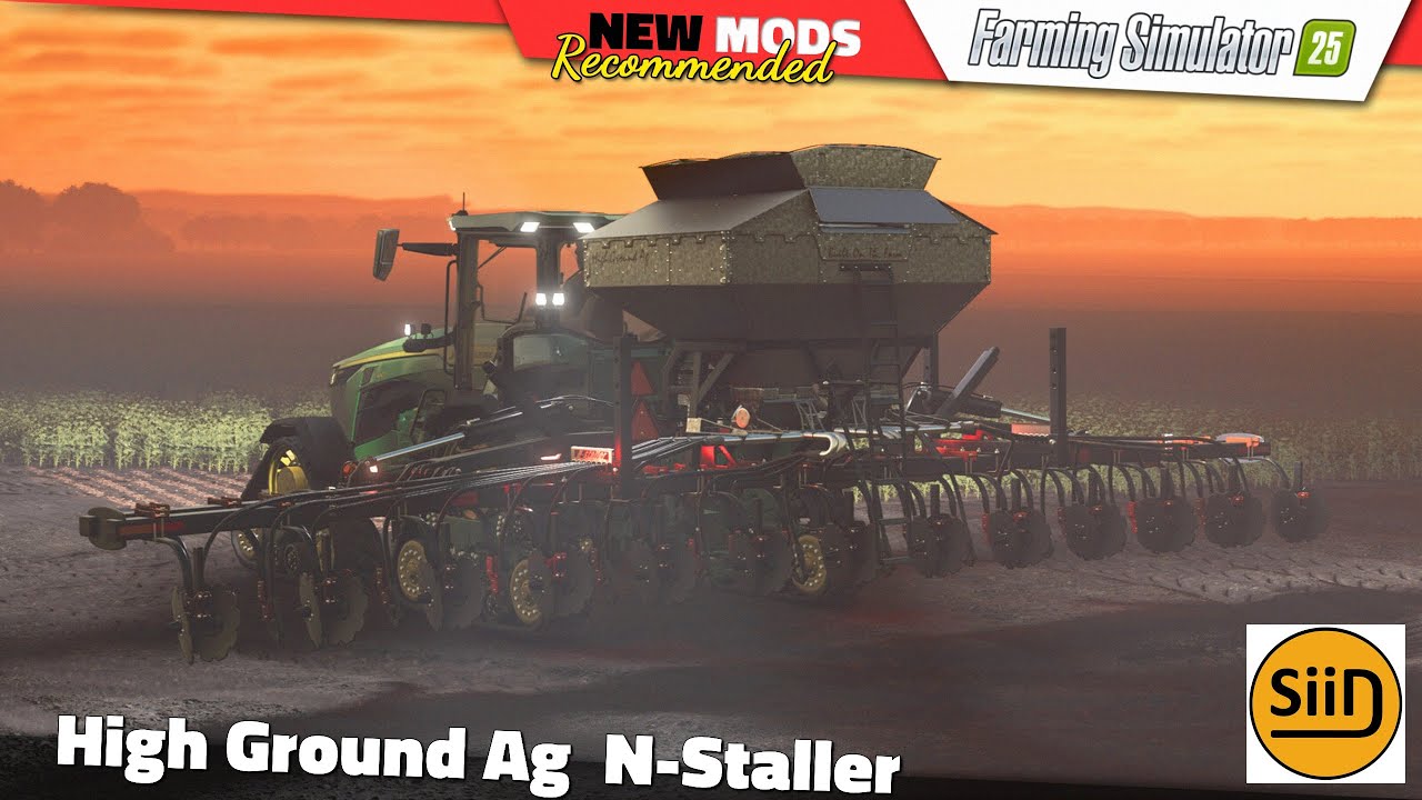 FS25 | High Ground Ag N-Staller (by SiiD Modding) - Farming Simulator 25 Mods Review QHD