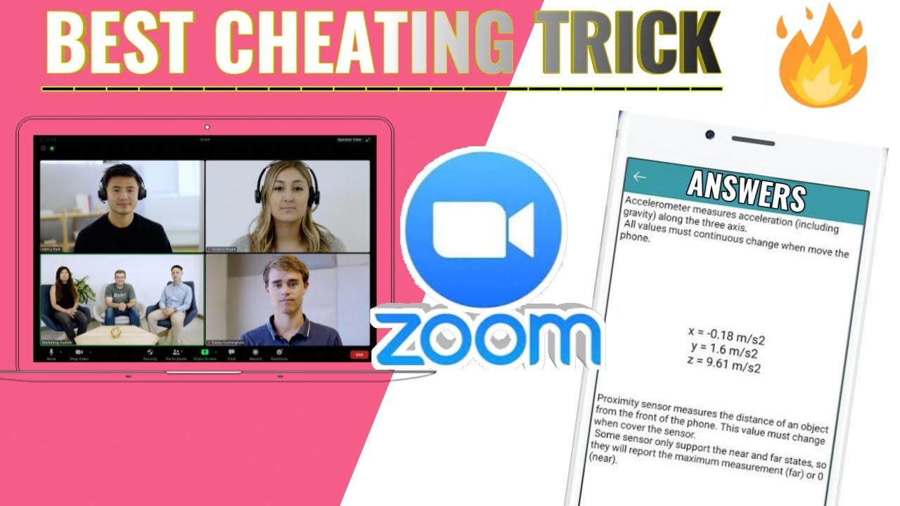 How to Cheat on Zoom Exams  