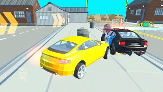 Car Rash Drive All levels Gameplay Android, iOS Part 6 Yellow Super Sports Car screenshot 5