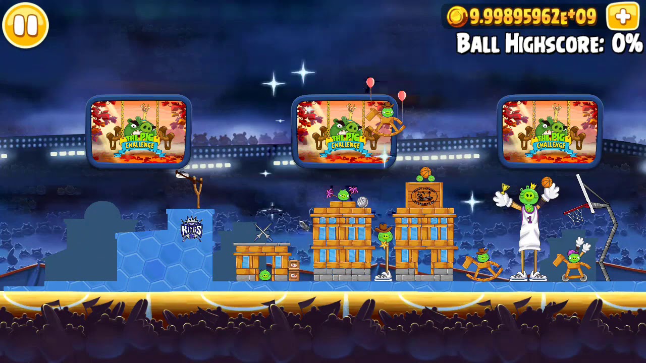 Angry Birds Seasons Ham Dunk (Mighty Ball) Any%