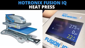 Hotronix Fusion IQ Heat Press | The Best Heat Press for Custom T-Shirts