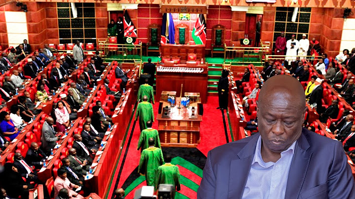 LIVE!! DP Gachagua's Impeachment Motion Finally Tabled in the National Assembly!!