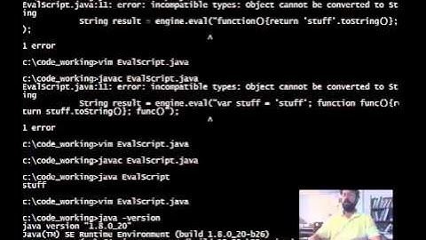 javascript and java in tandem with java 8 nashorn