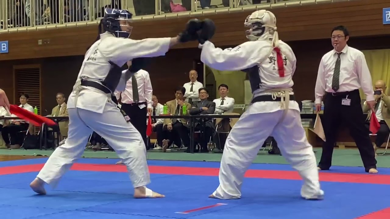 2025_日本拳法ｼﾞｬﾊﾟﾝｵｰﾌﾟﾝ決勝 野村龍星vs橋本明廣 5/5:大将 ※三密会vs第32普通科連隊