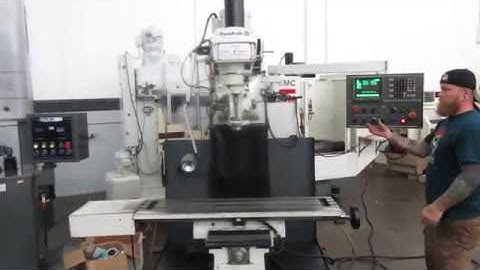 Dynapath Model 500 3-Axis CNC Vertical Bed Mill