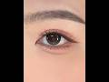 Tipsy Pink Apricot Rhinestone Eye Makeup ✨  Easy Everyday Eye Makeup TutorialSimply #beauty #shorts