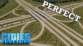 How to Build the Perfect Cloverleaf | Cities Skylines