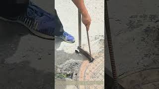 Prying Stuck Covers: How A Homemade Tool Makes Manhole Lifts Effortless