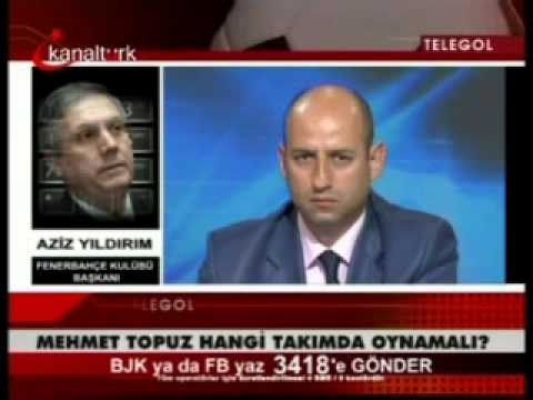 AZİZ YILDIRIM MEHMET TOPUZ İÇİN ORTALIĞIN A. QOYDU TELEGOL 2009