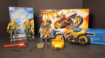 GIJoe Classified Series Tiger Force Duke with Ram Cycle