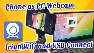 How to use Phone as Webcam tutorial Wifi and USB Connected screenshot 2