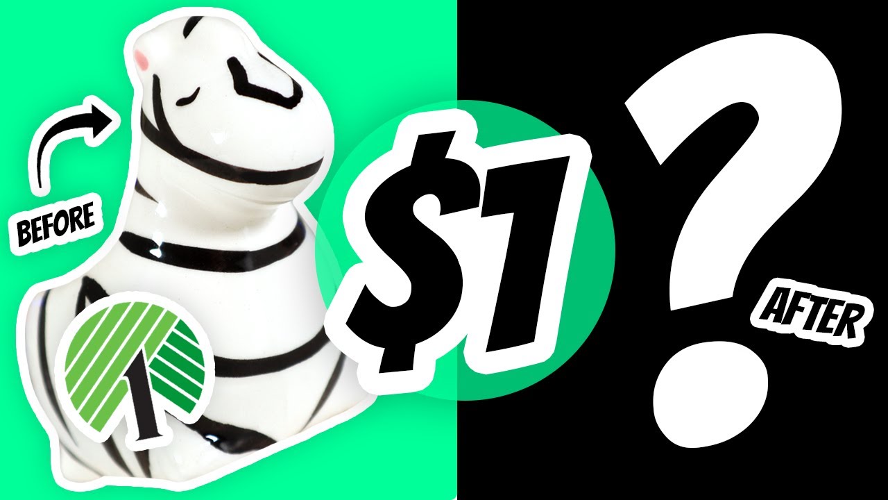 Dollar Store Makeover - GHOSTED Edition