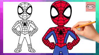 How To Draw Spider Man - Brand New Day | Easy Drawing Tutorial screenshot 1