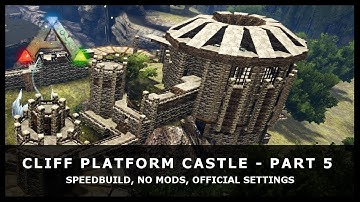 Speedbuild - Part 5: Main tower completed (Cliff Platform Castle)