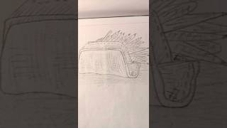Drawing a Pencil Case Full of Pencils!✏️🎨 #Shorts #Sketching #drawing