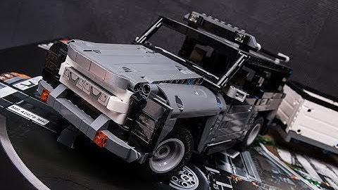 LEGO Technic set 42078 C model SUV & Trailer