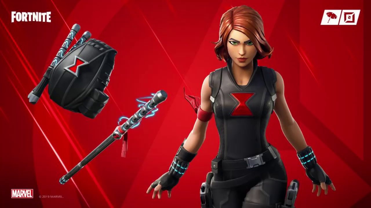 Fortnite X Avengers: ENDGAME Gameplay - New Black Widow Skin