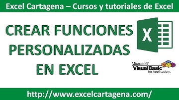 CREAR tus PROPIAS Funciones Personalizadas en Excel - Macros VBA