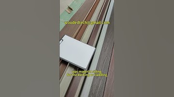 wpc material siding for the decking or cladding #wpcmaterialsiding