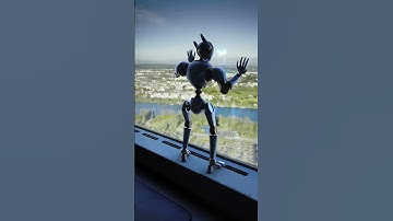 When a Robot Sees the World from Above | 3D Animation