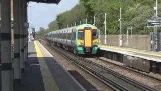 Various Trains at Three Bridges - 14/05/2016