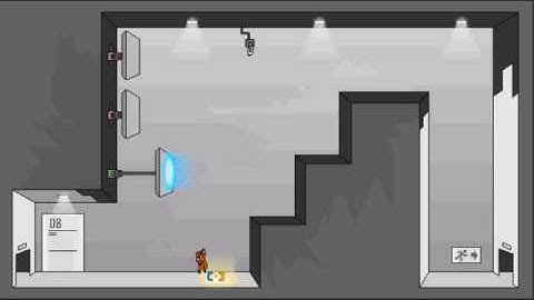 Portal: The Flash Version Levels 1-10 Walkthrough