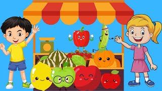 Pazara Gidelim Bir Elma Alalım-Say Bakalım-Akıl Küpü Tv-Çocuk Şarkıları